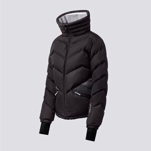 Perfect Moment Womens Ski Jacket Apres Duvet Black NEW NWT XS